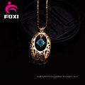 Agate Cubic Zirconia Fashion Pendant Jewelry Necklace